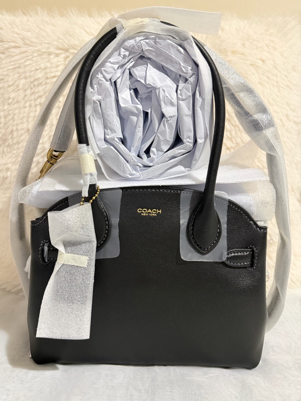 Coach Empire Carryall Bag 21 (BLACK)